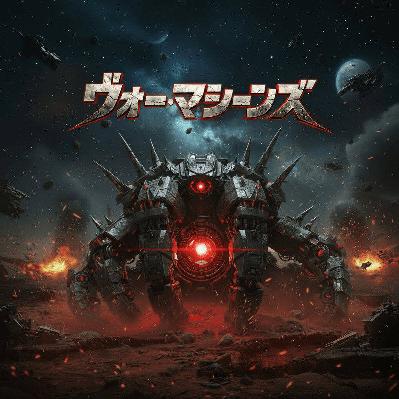 ウォー・マシーンズ Japanese cover art
